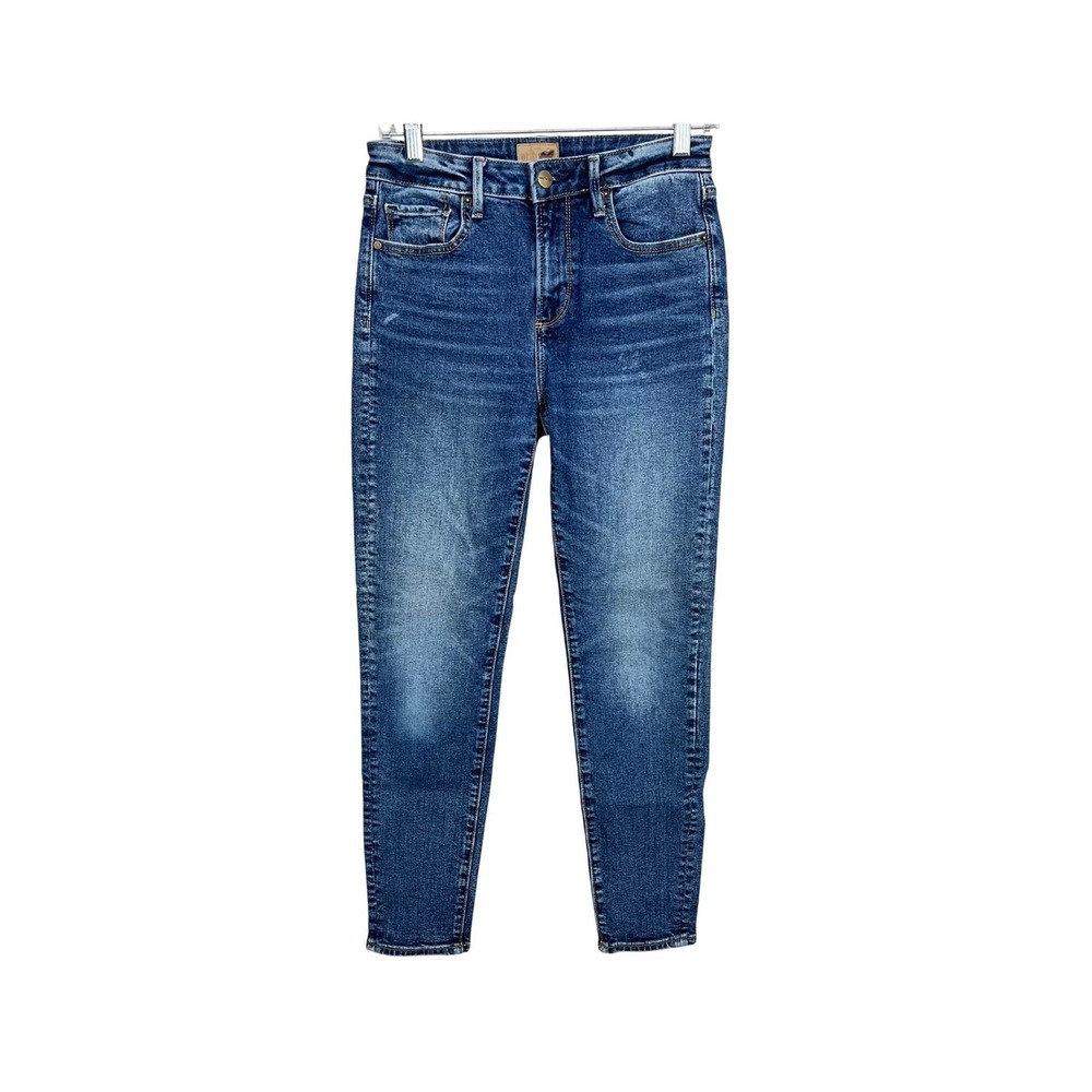 Driftwood Gizelle Jeans Women 25 Blue Skinny High Rise Medium Wash Denim